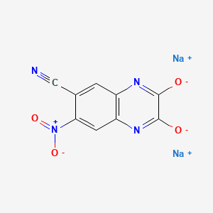 7-Nitro-2,3-dioxo-1,2,3,4-tetrahydroquinoxaline-6-carbonitrile, disodium salt