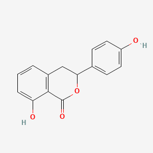 8-Hydroxy-3-(4-hydroxyphenyl)isochroman-1-one