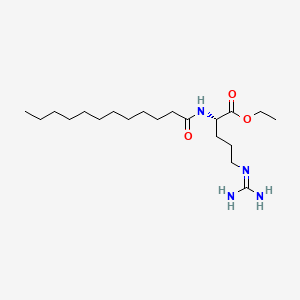 N(alpha)-lauroylarginine ethyl ester