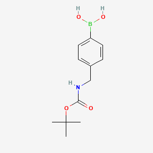 4-(tert-Butoxycarbonylaminomethyl)phenylboronic acid, 99%
