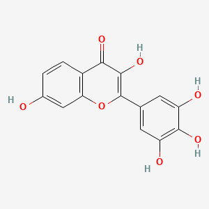 3,7-Dihydroxy-2-(3,4,5-trihydroxyphenyl)-4H-chromen-4-one