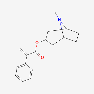 8‑Methyl‑8‑azabicyclo[3.2.1]oct‑3‑yl 2‑phenylacrylate