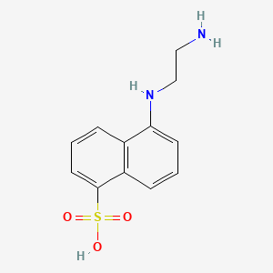 5-(2-Aminoethylamino)-1-naphthalenesulfonic acid
