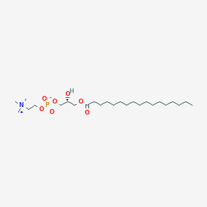 (R)-3-(Heptadecanoyloxy)-2-hydroxypropyl (2-(trimethylammonio)ethyl) phosphate