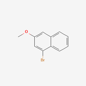 1-Bromo-3-methoxynaphthalene