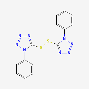1,2-Bis(1-phenyl-1H-tetrazol-5-yl)disulfane