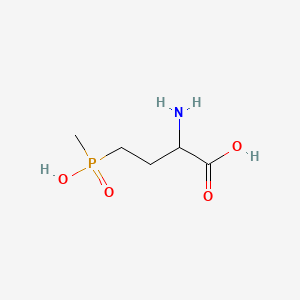2-Amino-4-(hydroxy(methyl)phosphoryl)butanoic Acid