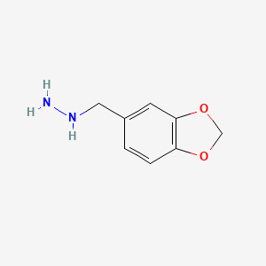 (1,3‑Benzodioxol‑5‑ylmethyl)hydrazine