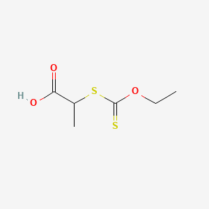 2-((Ethoxycarbonothioyl)thio)propanoic acid