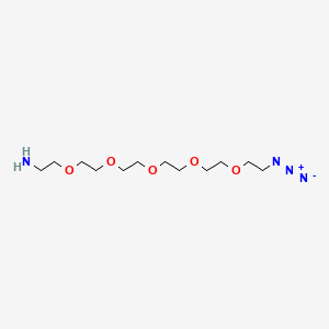 17-Azido-3,6,9,12,15-pentaoxaheptadecan-1-amine