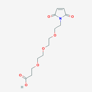 3-(2-(2-(2-(2,5-Dioxo-2,5-dihydro-1H-pyrrol-1-yl)ethoxy)ethoxy)ethoxy)propanoic acid