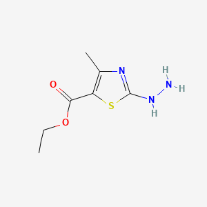 Ethyl 2-hydrazino-4-methyl-1,3-thiazole-5-carboxylate