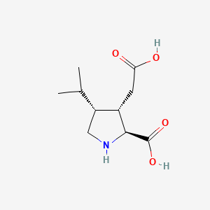 (2S,3S,4R)-2-CARBOXY-4-ISOPROPYL-3-PYRROLIDINEACETIC ACID