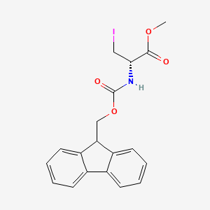 N-Fmoc-3-iodo-D-alanine methyl ester