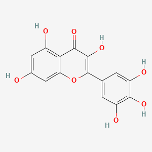 3,5,7-Trihydroxy-2-(3,4,5-trihydroxyphenyl)-4H-chromen-4-one, 98%