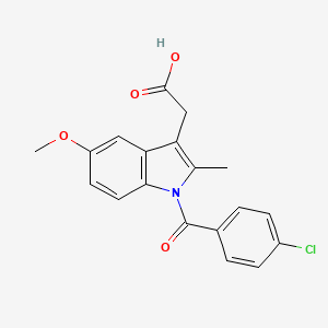 1-(4-Chlorobenzoyl)-5-methoxy-2-methyl-3-indoleacetic acid