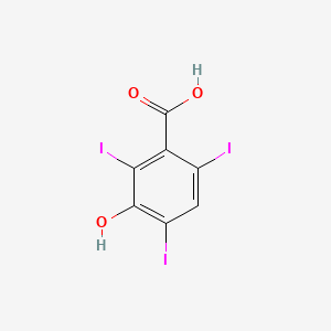 3-Hydroxy-2,4,6-triiodobenzoic Acid
