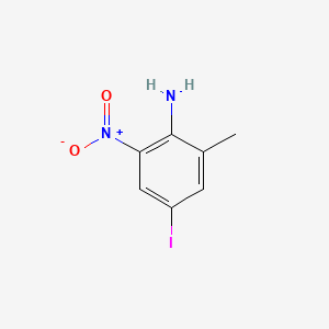 4-Iodo-2-methyl-6-nitrobenzenamine