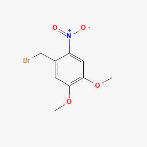 4,5-Dimethoxy-2-nitrobenzyl bromide, 97%