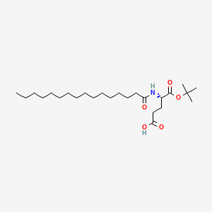 (S)-5-(tert-Butoxy)-5-oxo-4-palmitamidopentanoic acid