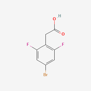 4-Bromo-2,6-difluorophenylacetic acid, 96%