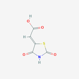 2-(2,4-Dioxothiazolidin-5-ylidene)acetic Acid