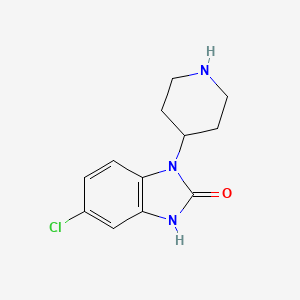 5-Chloro-1-(piperidin-4-yl)-1H-benzo[d]imidazol-2(3H)-one