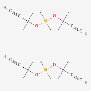 Dimethylbis((2-methylbut-3-yn-2-yl)oxy)silane