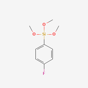 (4-Fluorophenyl)trimethoxysilane