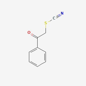 1-Phenyl-2-thiocyanatoethan-1-one