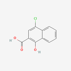 4-CHLORO-1-HYDROXY-2-NAPHTHOICACID