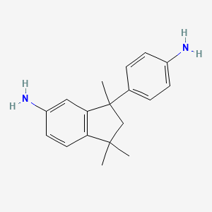 3-(4-Aminophenyl)-1,1,3-trimethyl-2,3-dihydro-1H-inden-5-amine