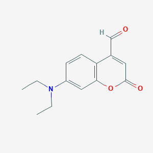 7-(Diethylamino)-2-oxo-2H-chromene-4-carbaldehyde