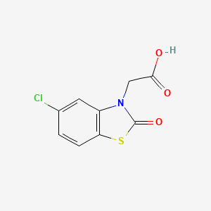 2-(5-Chloro-2-oxobenzo[d]thiazol-3(2H)-yl)acetic Acid