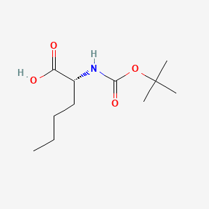 (R)-2-((tert-Butoxycarbonyl)amino)hexanoic acid