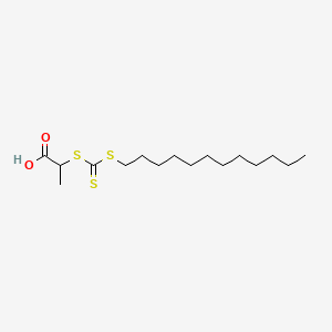 2-[[(Dodecylthio)carbonothioyl]thio]propanoic Acid