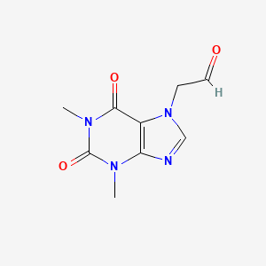 2‑(1,3‑Dimethyl‑2,6‑dioxo‑1,2,3,6‑tetrahydro‑7H‑purin‑7‑yl)acetaldehyde