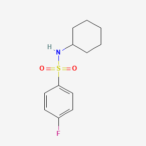 N-Cyclohexyl 4-fluorobenzenesulfonamide