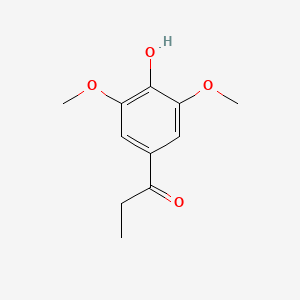 1-(4-Hydroxy-3,5-dimethoxyphenyl)propan-1-one