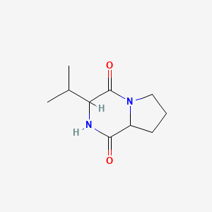 3-Isopropylhexahydropyrrolo[1,2-a]pyrazine-1,4-dione