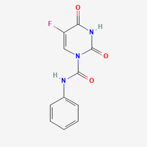 5-Fluoro-2,4-dioxo-N-phenyl-3,4-dihydropyrimidine-1(2H)-carboxamide