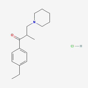 1-(4-Ethylphenyl)-2-methyl-3-(piperidin-1-yl)propan-1-one Hydrochloride