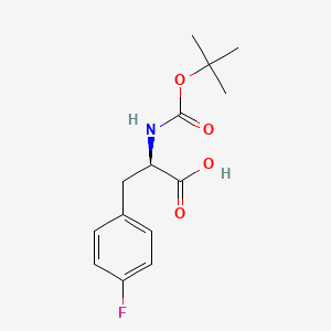 Boc-D-Phe(4-F)-OH