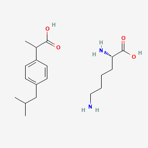 (S)-2,6-Diaminohexanoic acid 2-(4-Isobutylphenyl)propanoic Acid Salt