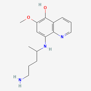 8-((5-Aminopentan-2-yl)amino)-6-methoxyquinolin-5-ol