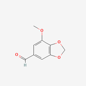 7-Methoxybenzo[d][1,3]dioxole-5-carbaldehyde