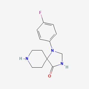1-(4-Fluorophenyl)-1,3,8-triazaspiro[4.5]decan-4-one