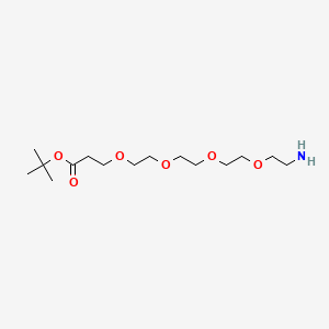 tert-Butyl 1-amino-3,6,9,12-tetraoxapentadecan-15-oate