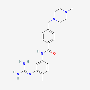 N-[2-Methyl-5-[[4-[(4-methylpiperazin-1-yl)methyl]benzoyl]amino]phenyl]guanidine