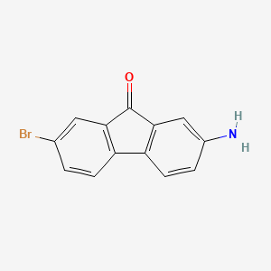 2-Amino-7-bromo-9H-fluoren-9-one